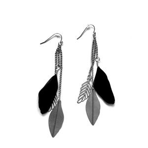 2/$29 ✦ Boho Dangly Feathers Earrings